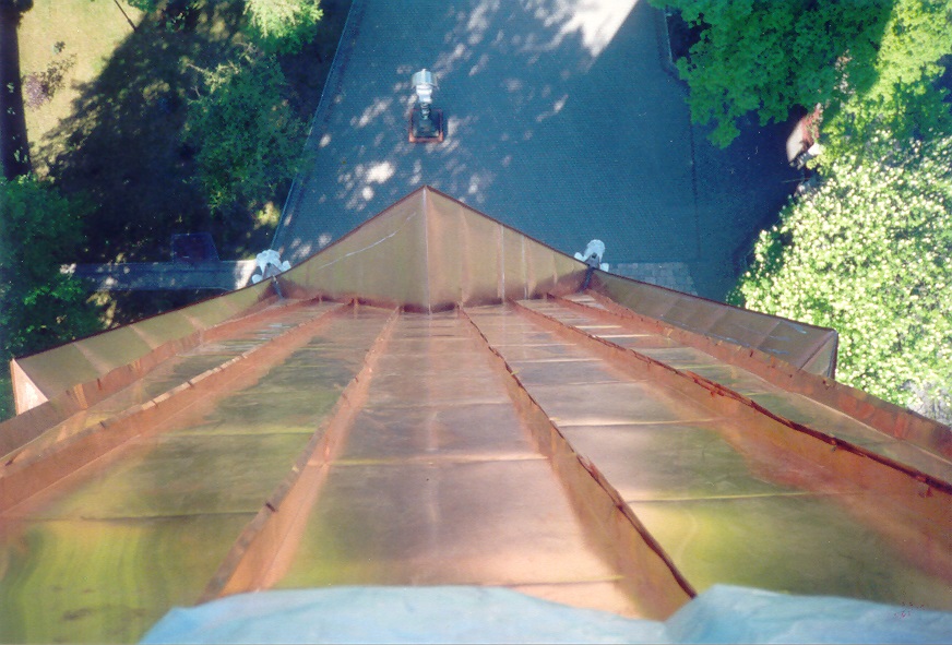 Stroma - Pokrycia z blachy miedzianej